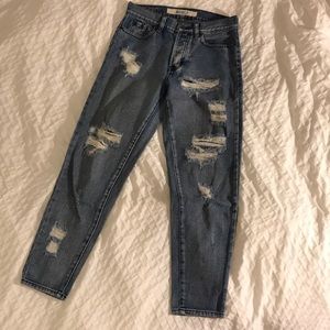 Brandy Melville distressed jean